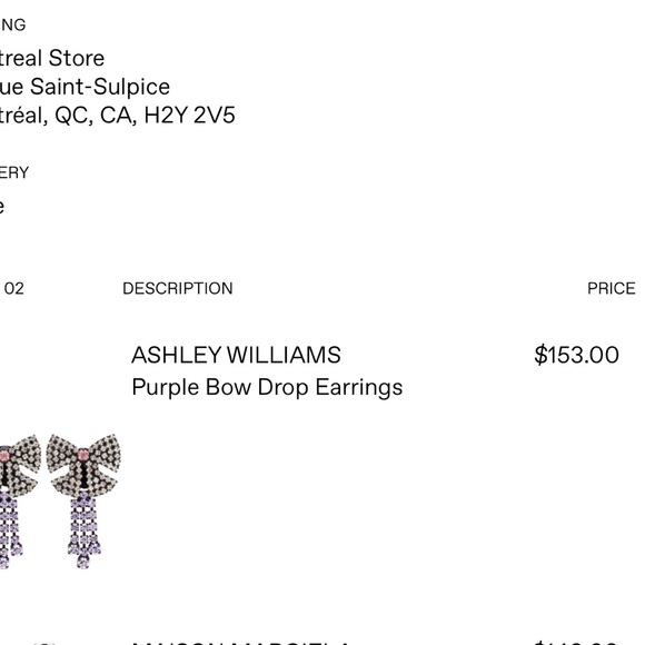 Ashley williams earrings - Picture 4 of 4